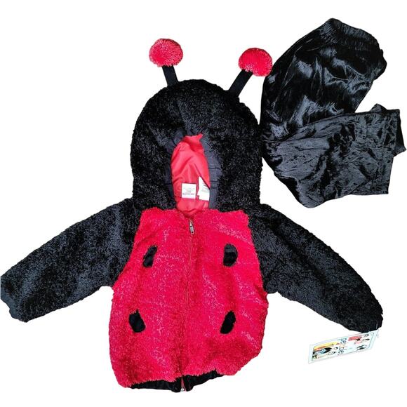 Baby Toddler 24 mo Photo Prop Ladybug Outfit Halloween Costume Vintage NEW - Picture 1 of 5